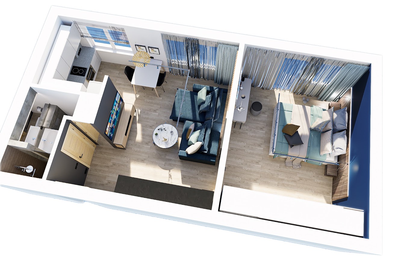 Plānojums īres apartamentiem